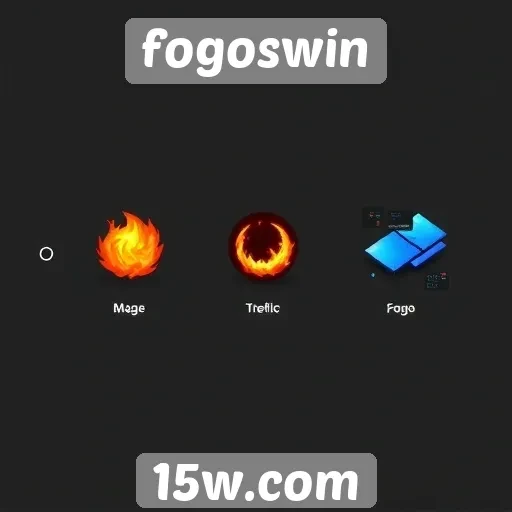 Evolução da interface do fogoswin ao longo do tempo